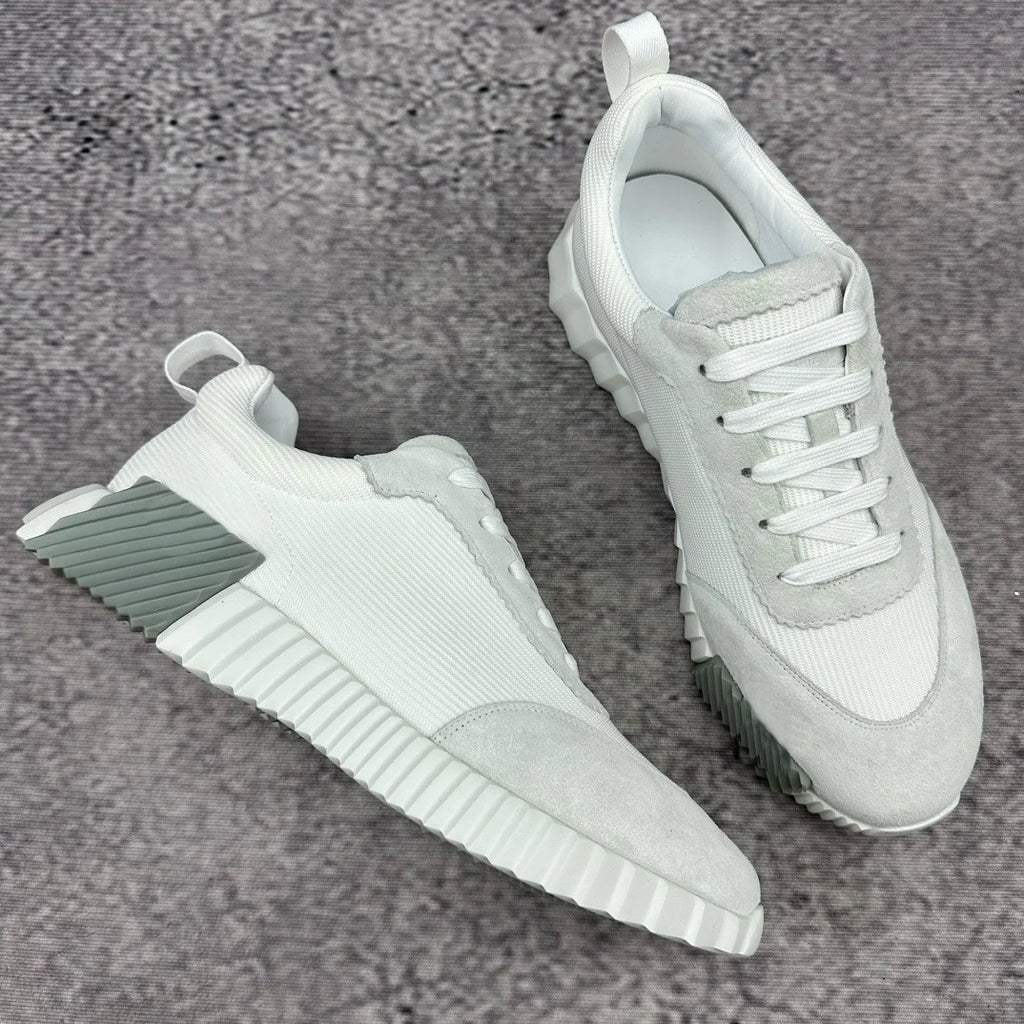 New casual sports shoes, fashionable single shoe versatile shoes, comfortable genuine leather