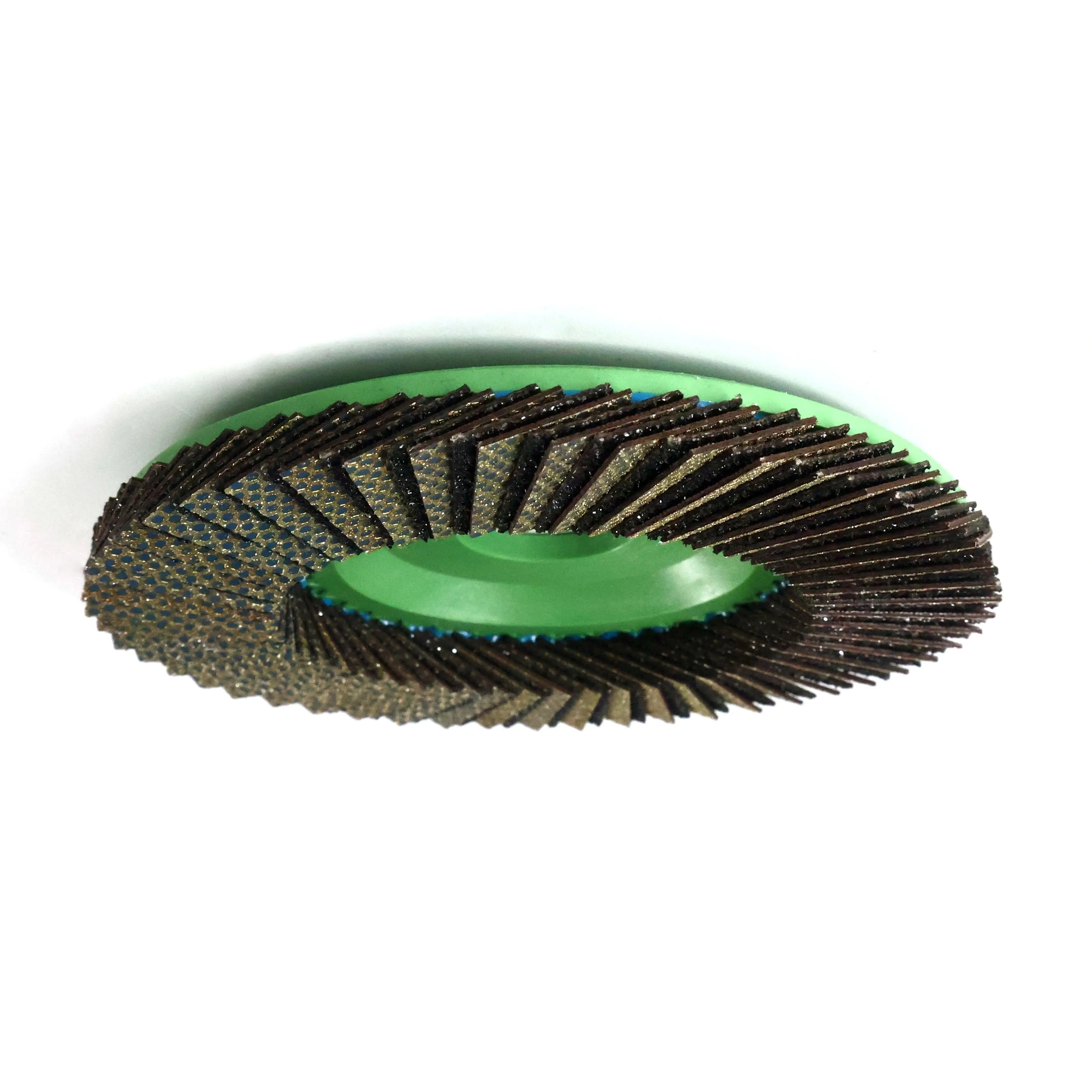 4.5inch 115mm Diamond Electroplated Flap Grinding Wheel for Ceramic Flap Grinding Wheel for Ceramic Flap Disc