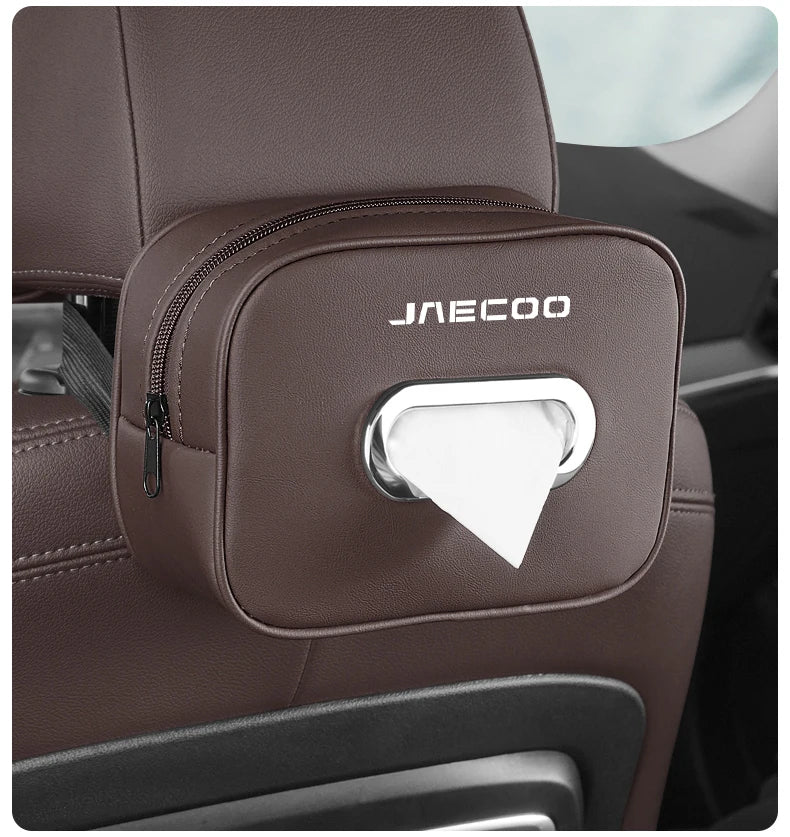 Suitable for JAECOO J5 J6 J7plus jaecoo J8 J7Phev car center console car mounted tissue box hanging bag tissue bag