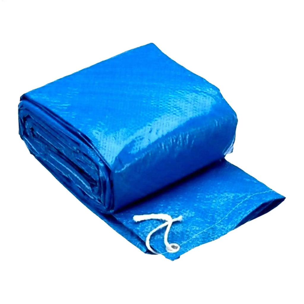 Outdoor Swimming Pool Cover Weatherproof Tub Rainproof Dust Cover Rectangle Pool Safety Cover Pool Insulation Film Waterproof