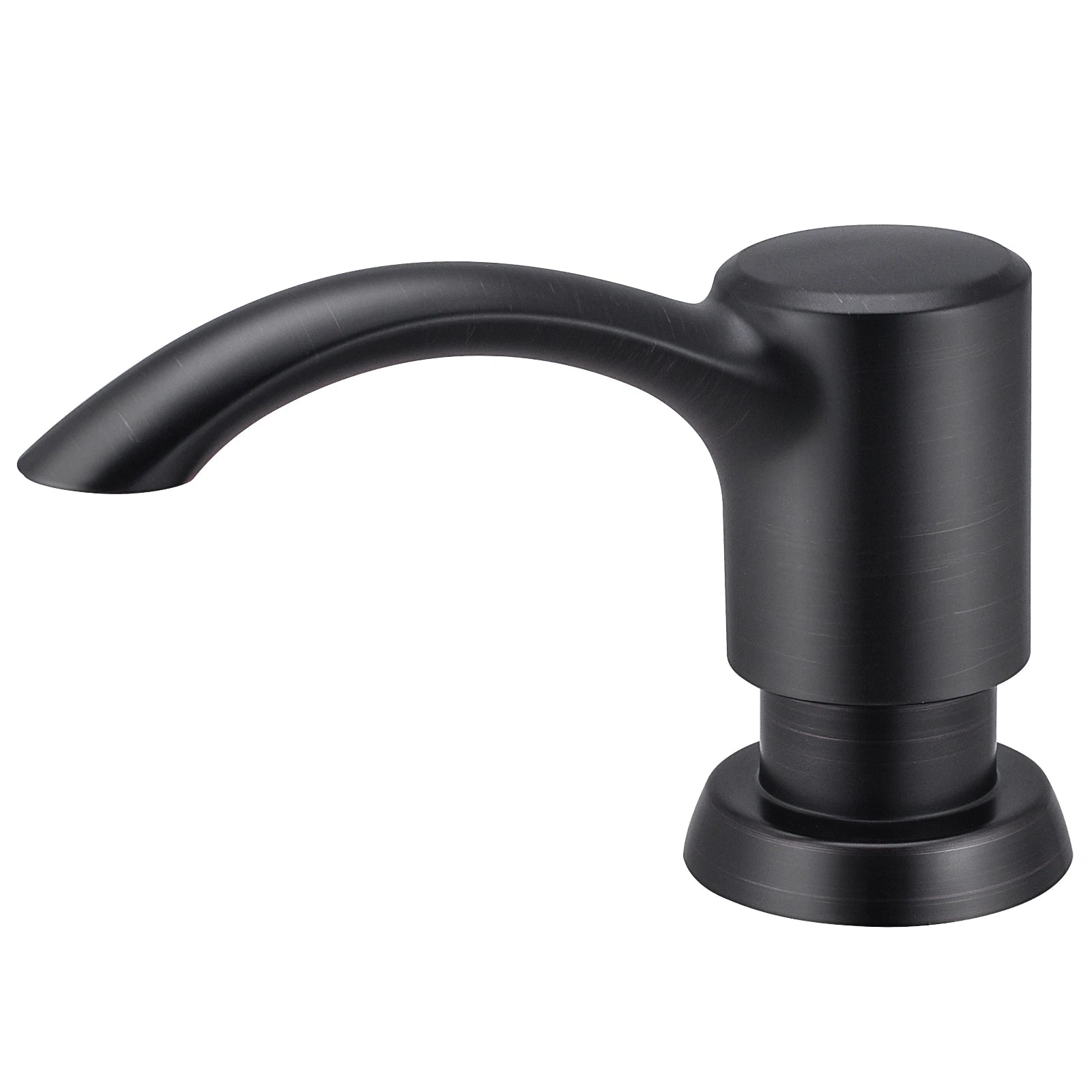 Samodra Nickel Soap dispenser Black Kitchen sink Counter Liquid Soap Dispenser Bottle kitchen accessories 360ml  Built in Pumps