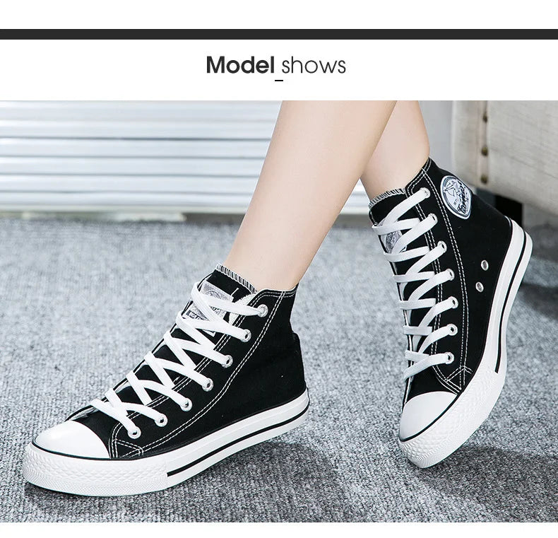 High Top Men Women Yellow Canvas Boots Tennis Breathable Sport Vulcanized Sneakers Male Skateboard Trend Casual Shoes