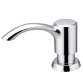 Samodra Nickel Soap dispenser Black Kitchen sink Counter Liquid Soap Dispenser Bottle kitchen accessories 360ml  Built in Pumps